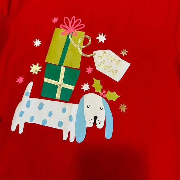 Girl’s Christmas Shirt Bundle Size 6 - Picture 6 of 8
